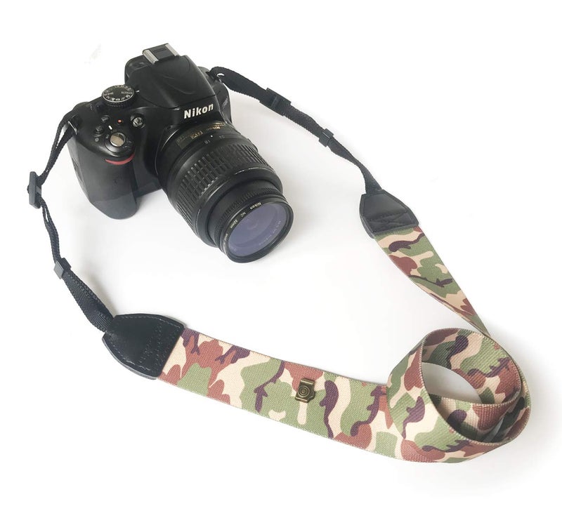 Alled Camera Strap Neck, Adjustable Vintage Soft Camera Straps Shoulder Belt for Women/Men,Camera Strap for Nikon/Canon/Sony/Olympus/Samsung/Pentax ETC DSLR/SLR - Image 1